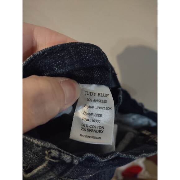 Women's - Judy Blue Distressed Skinny Jeans, Size 3/26 - Picture 8 of 8